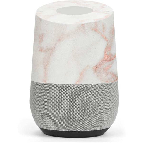 Rose Gold Marble Google Home Skin